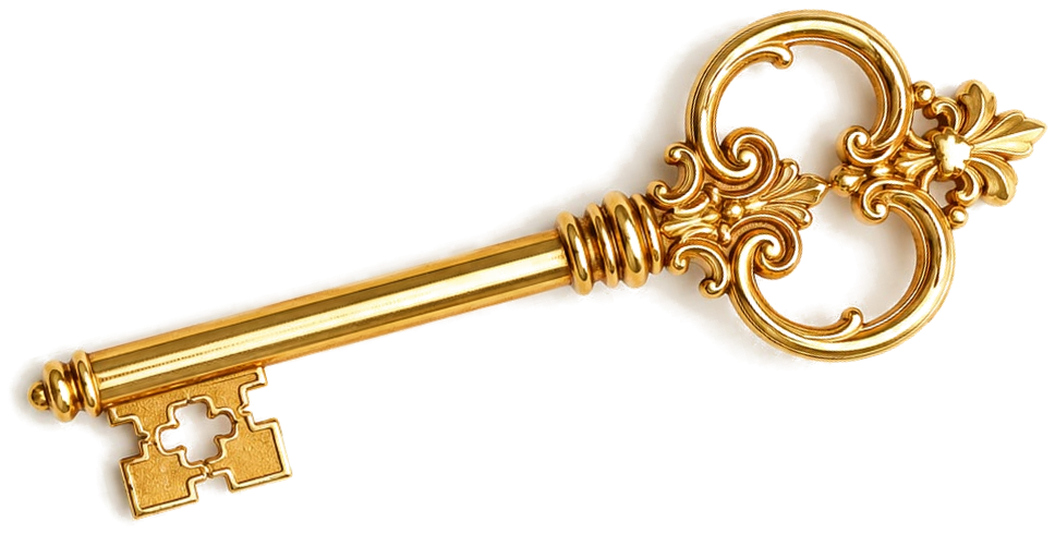 La clé dorée signature de House of Mentorat