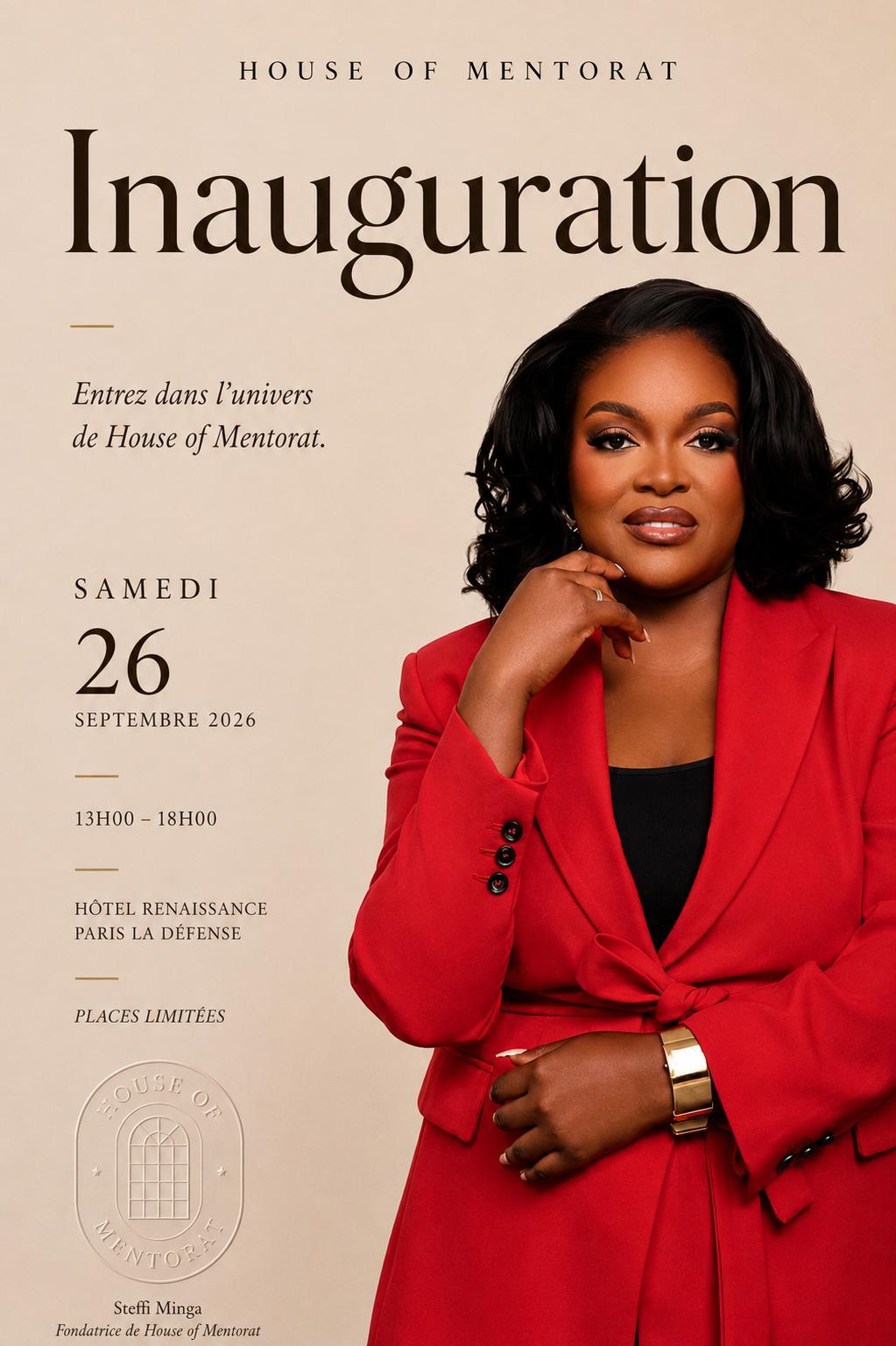 Inauguration House of Mentorat — 26 septembre 2026